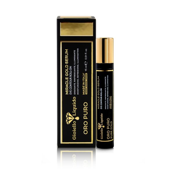 Miracle Gold Serum Eye Contour Roll-On "Oro Puro" 15ml